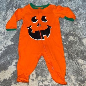 Infant Unisex Baby Pumpkin Onesie 0-3 Months